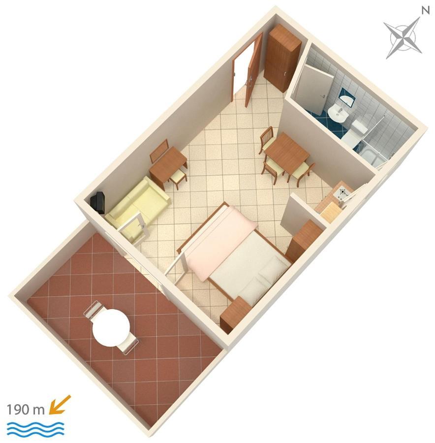 Apartments By The Sea Kampor, Rab - 5037 Luaran gambar